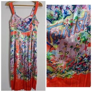 H&M Tropical Patterned Dress